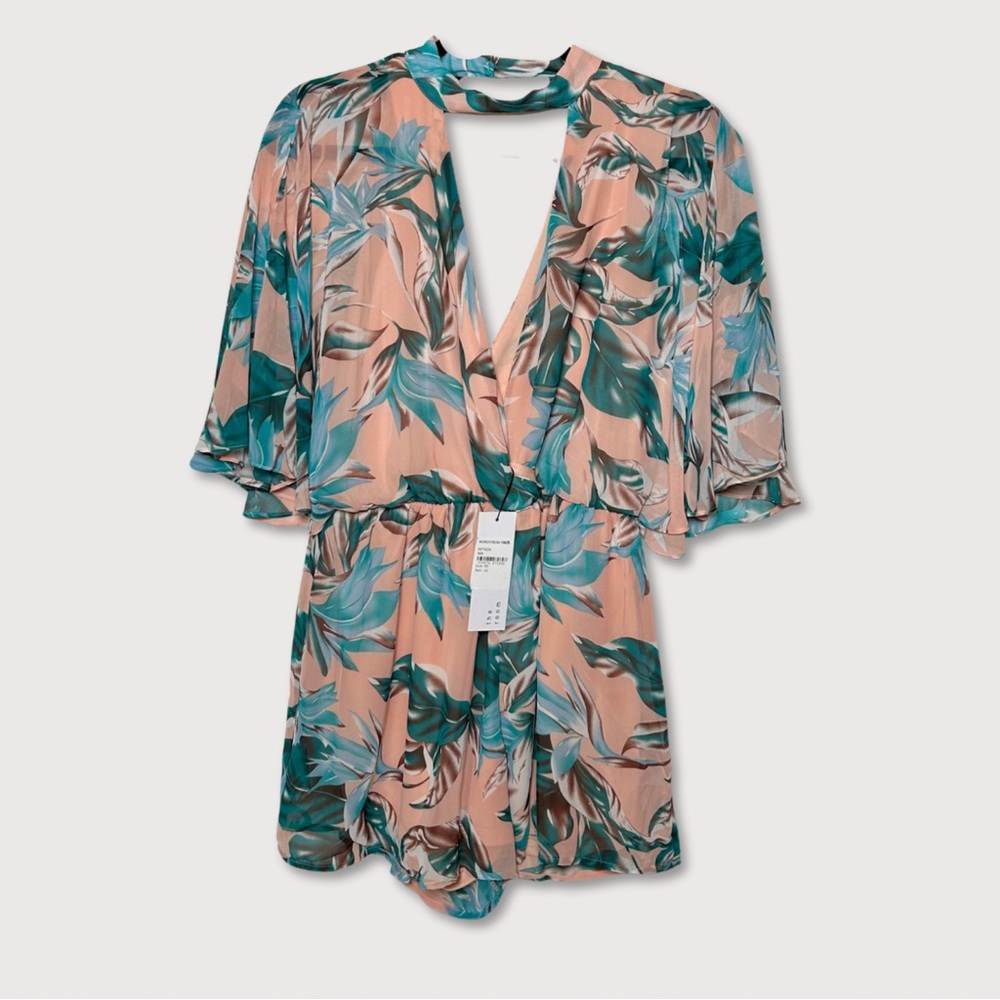 NWT Tropical Print Romper
